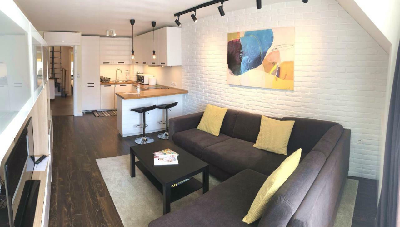 Unique Luxurious Jacuzzi Penthouse Duplex In City Center! 2 Baths! Free Parking! Sofia Exterior foto